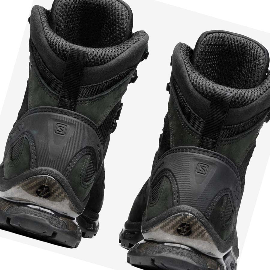 Salomon QUEST 4D GORE-TEX ADVANCED Kadın Spor Ayakkabı Siyah | TR 2687GSO